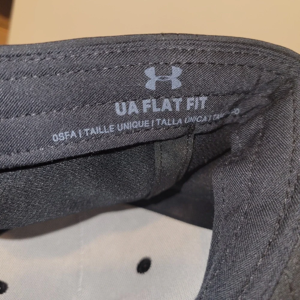 Under‎ Armour UA Flat Fit Snapback Hat Cap Youth OSFA Pink White Black